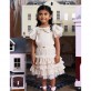 Bluza copii Angels face pentru fata cu maneci scurte din tul