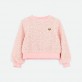 Bluza copii Angels face pentru fata cu logo metalic cusut