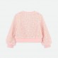 Bluza copii Angels face pentru fata cu logo metalic cusut