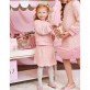 Bluza copii Angels face pentru fata cu logo metalic cusut