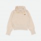 Bluza copii Angels face pentru fata cu maneca lunga si guler inalt Bluza copii Angels face pentru fata cu maneca lunga si guler inalt