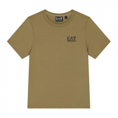 Tricou copii EA7 pentru baiat cu logo mic