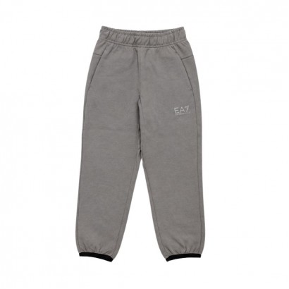 Pantaloni sport copii EA7 pentru baiat cu sireturi