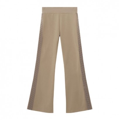 Pantaloni sport copii EA7 pentru fata evazati