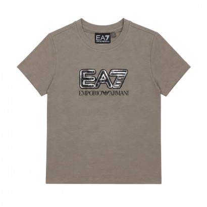 Tricou copii EA7 pentru fata logo