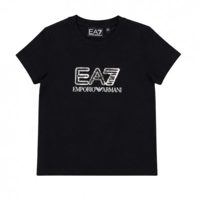 Tricou copii EA7 pentru fata logo
