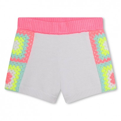 Pantaloni scurti tricotati copii Billieblush pentru fata