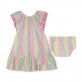 Rochita bebe Billieblush cu volanase pe maneci