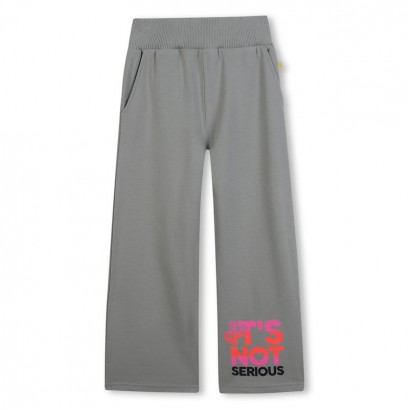 Pantaloni sport copii Billieblush pentru fata cu inscriptie