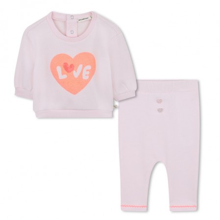 Set bebe Billieblush 2p pentru fetita cu imprimeu