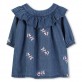 Rochita bebe Billieblush cu guler incretit Rochita bebe Billieblush cu guler incretit