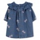 Rochita bebe Billieblush cu guler incretit Rochita bebe Billieblush cu guler incretit