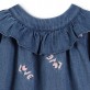Rochita bebe Billieblush cu guler incretit Rochita bebe Billieblush cu guler incretit