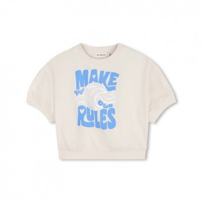 Tricou copii Billieblush pentru fata cu aplicatie in fata