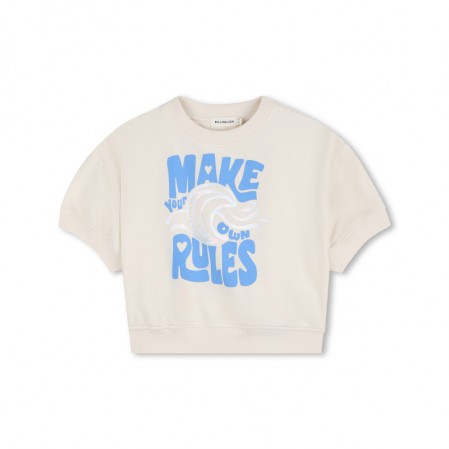 Tricou copii Billieblush pentru fata cu aplicatie in fata