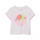 Tricou bebe Billieblush pentru fetita cu flori cusute