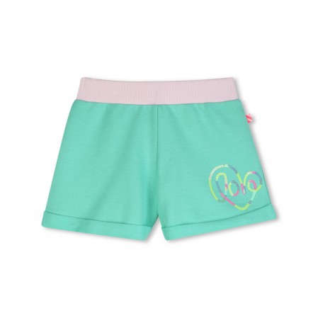 Pantaloni scurti copii Billieblush de fata cu aplicatie cusuta inima