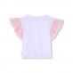 Tricou copii cu broderie flori Billieblush pentru fata fara maneci Tricou copii cu broderie flori Billieblush pentru fata fara maneci