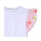 Tricou copii cu broderie flori Billieblush pentru fata fara maneci Tricou copii cu broderie flori Billieblush pentru fata fara maneci