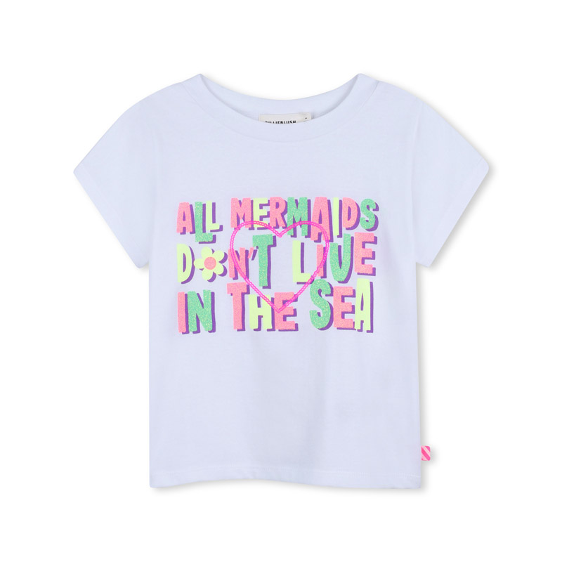 Tricou copii Billieblush pentru fata cu inscriptii de efect