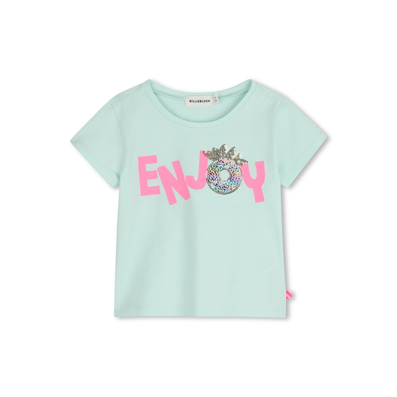 Tricou bumbac copii Billieblush pentru fata Enjoy