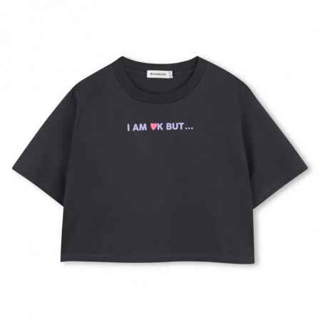 Tricou copii Billieblush pentru fata cu aplicatie la spate