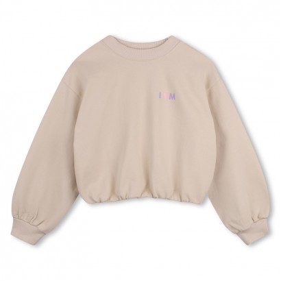 Bluza copii Billieblush pentru fata cu inscriptie la spate
