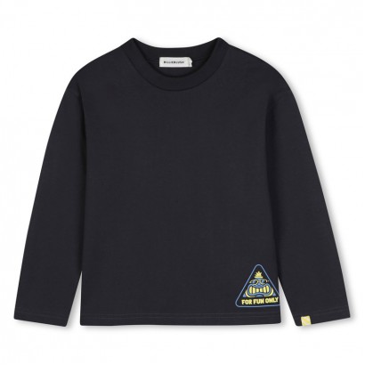 Bluza copii Billieblush pentru baiat cu inscriptie For Fun