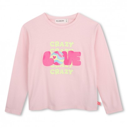 Bluza copii Billieblush pentru fata cu inscriptie Crazy Love