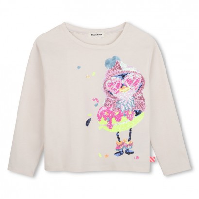 Bluza copii Billieblush pentru fata cu aplicatie din paiete