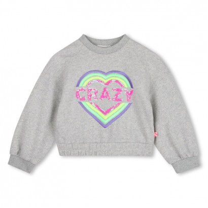Bluza copii Billieblush pentru fata cu broderie inima
