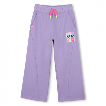 Pantaloni sport de copii Billieblush pentru fata cu picior larg