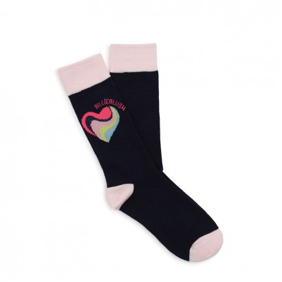 Sosete copii Billieblush pentru fata cu inima si logo