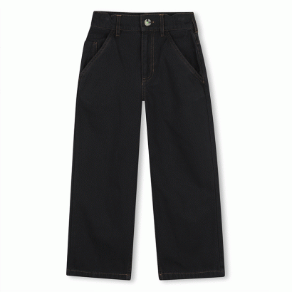 Pantaloni copii Billieblush de baiat aplicatie pe buzunarul din spate