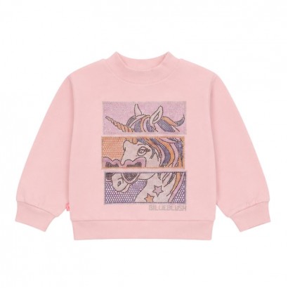 Bluza copii Billieblush pentru fata cu aplicatie unicorn