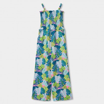 Salopeta copii Boboli pentru fata cu print floral