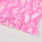 Pantaloni scurti copii Boboli pentru fata cu print flamingo