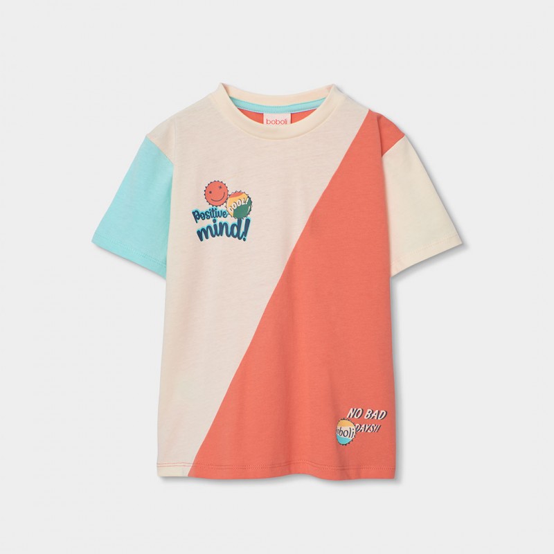 Tricou copii Boboli pentru baiat Positive mind