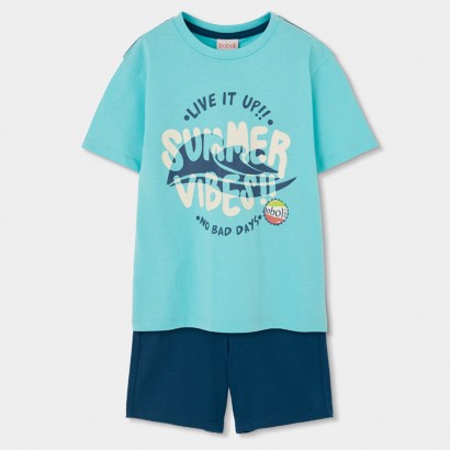 Set copii Boboli pentru baiat din 2 piese Summer vibes
