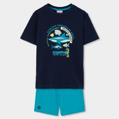 Set copii Boboli pentru baiat din 2 piese Dive club