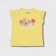 Tricou copii Boboli pentru fata cu flori si inscriptie