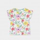 Tricou copii Boboli pentru fata cu print floral