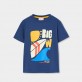 Tricou copii Boboli pentru baiat cu print marin si inscriptii