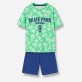 Set copii Boboli pentru baiat din doua piese cu print tropical Set copii Boboli pentru baiat din doua piese cu print tropical