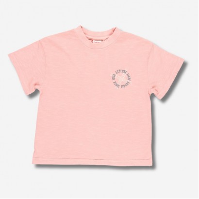 Tricou copii Boboli pentru baiat cu inscriptie laterala