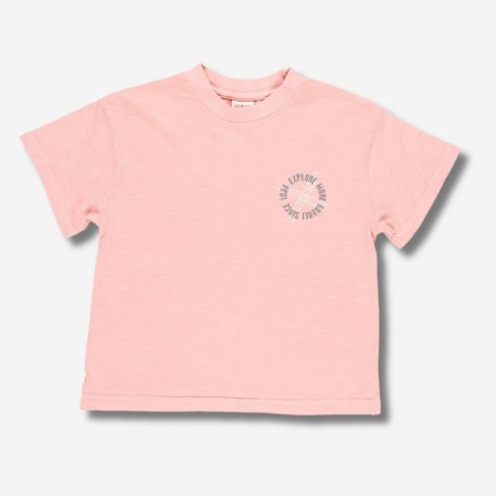 Tricou copii Boboli pentru baiat cu inscriptie laterala