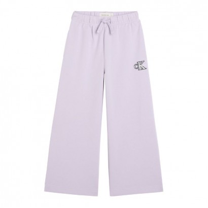 Pantaloni largi copii Calvin Klein pentru fata
