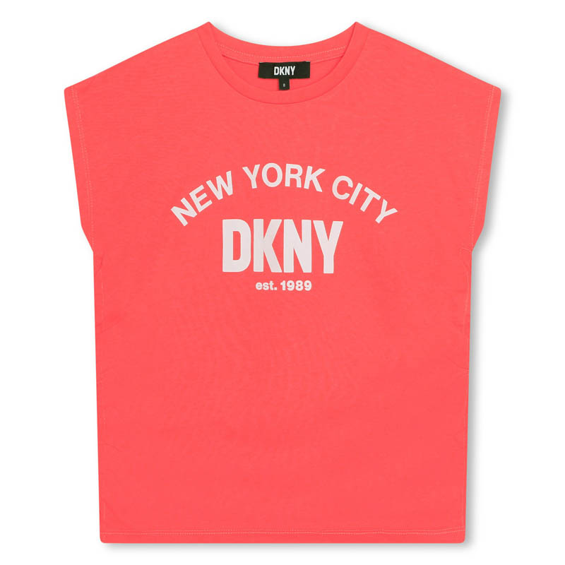 Tricou uni copii DKNY pentru fata
