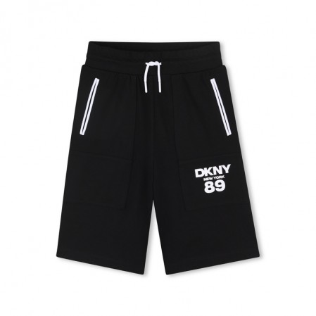Bermude copii DKNY unisex cu banda la buzunare
