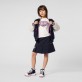 Fusta plisata copii DKNY cu emblema logo Fusta plisata copii DKNY cu emblema logo